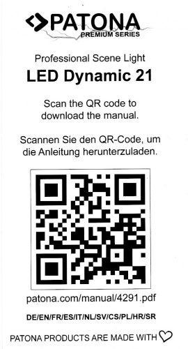 PATONA PREMIUM RGB / LED Tube Photo & Video Light (4291)