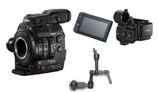 Canon EOS C300 mark II váz (4K) PRO videokamera (EF mount) (Touch Focus Kit) (4308C007)