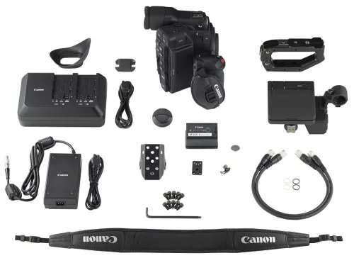 Canon EOS C300 mark II váz (4K) PRO videokamera (EF mount) (Touch Focus Kit) (4308C007)