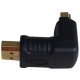 HDMI dugó/HDMI aljzat 90°-os adapter (felfele)