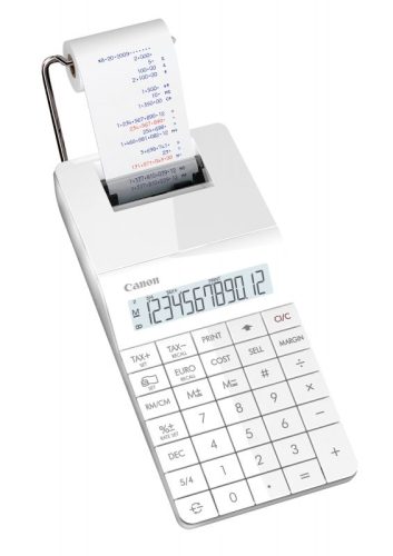 Canon X mark 1 PRINT calculator (white)