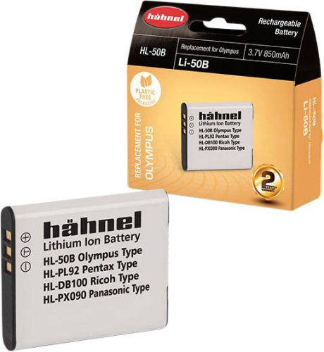 Hähnel HL-50B / Li-50B akkumulátor (850mAh) (for Olympus)