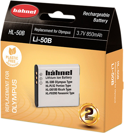 Hähnel HL-50B / Li-50B akkumulátor (850mAh) (for Olympus)
