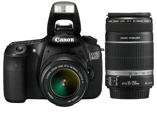 Canon EOS 60D + EF-S 18-55mm / 4-5.6 IS + EF-S 55-250mm / 4.0-5.6 IS II