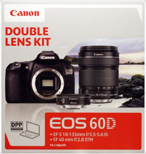 Canon EOS 60D + EF-S 18-135mm / 3.5-5.6 IS STM + EF 40mm / 2.8 STM