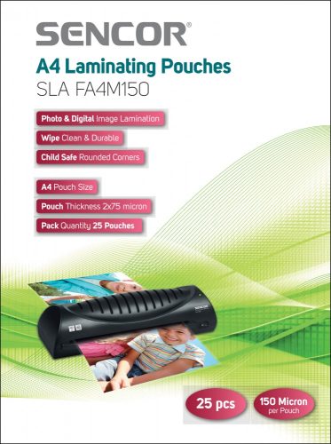 Sencor SLA FA4M150 Fólia (A4) (150micron) (25db) (45009008)