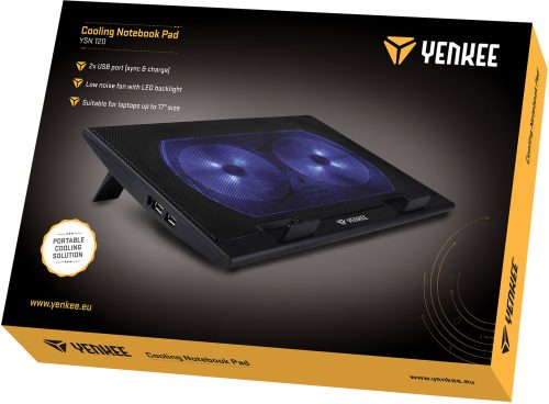YENKEE YSN 120 notebook hűtő állvány