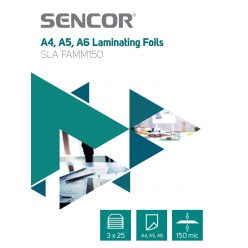   Sencor SLA FAMM150 Fólia (A4, A5, A6) (150micron) (3x25db) (45011751)