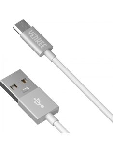   Yenkee YCU 221 WSR kábel USB A 2.0 / micro USB (1m) (white) (45013674)