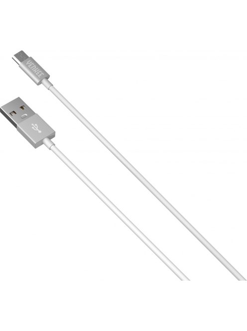 Yenkee YCU 221 WSR kábel USB A 2.0 / micro USB (1m) (white) (45013674)