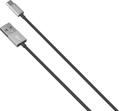 Yenkee YCU 222 BSR kábel USB A 2.0 / micro USB (2m) (silver) (45013676)