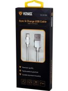 Yenkee YCU 222 WSR kábel USB A 2.0 / micro USB (2m) (white) (45013678)