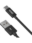 Yenkee YCU 301 kábel USB A 2.0 / USB C (1m) (black) (45013681)