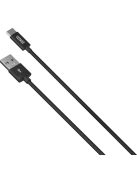 Yenkee YCU 301 kábel USB A 2.0 / USB C (1m) (black) (45013681)