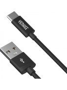 Yenkee YCU 302 kábel USB A 2.0 / USB C (2m) (black) (45013682)
