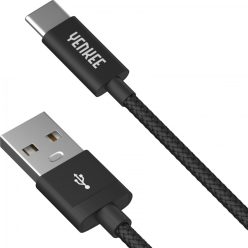   Yenkee YCU 302 kábel USB A 2.0 / USB C (2m) (black) (45013682)