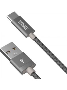   Yenkee YCU 301 kábel USB A 2.0 / USB C (1m) (gray) (45013683)