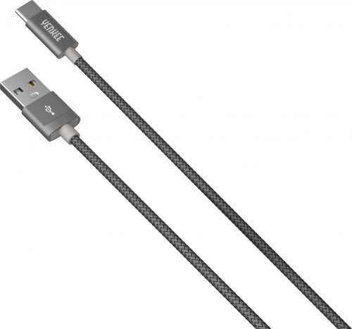 Yenkee YCU 302 kábel USB A 2.0 / USB C (2m) (gray) (45013684)