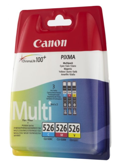 Canon CLI-526CMY 3-in-1 tintapatron multipack