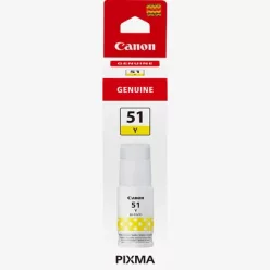   Canon GI-51Y (Yellow) Original Inkjet Ink Cartridge - Yellow Pack