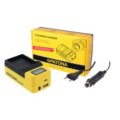PATONA LCD akkumulátor töltő (for Olympus BLX-1) (4714)