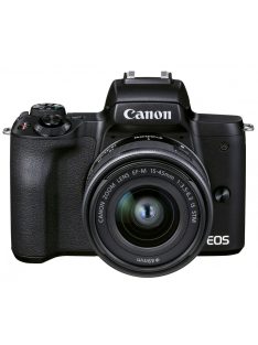   Canon EOS M50 mark II váz (black) + EF-M 15-45mm/3.5-6.3 IS STM + EF-M 55-200mm/4.5-6.3 IS STM (4728C015)