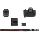 Canon EOS M50 mark II váz (black) + EF-M 15-45mm / 3.5-6.3 IS STM - VLOGGER KIT (4728C048)