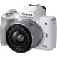 Canon EOS M50 mark II váz (white) + EF-M 15-45mm / 3.5-6.3 IS STM (4729C005)