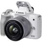 Canon EOS M50 mark II váz (white) + EF-M 15-45mm / 3.5-6.3 IS STM (4729C005)