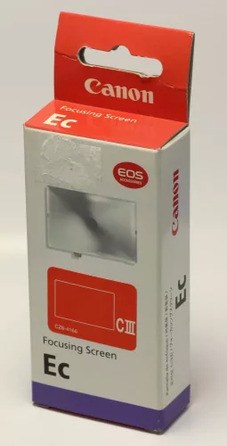 Canon Ec-C III mattüveg