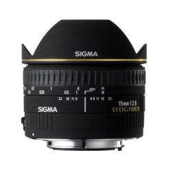   Sigma 15mm / 2.8 EX DG diagonal fish-eye - Canon EOS bajonettes