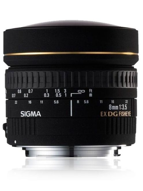 Sigma 8mm / 3.5 EX DG circular fish-eye - Canon EOS bajonettes