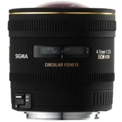   Sigma 4.5mm / 2.8 EX DC fisheye circular - Canon EOS bajonettes