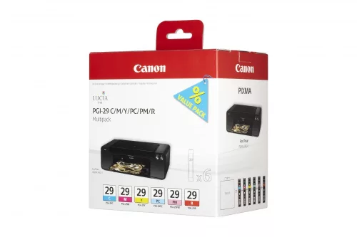 Canon PGI-29 (6in1) tintapatron készlet (color) (216ml) (for PRO-1) (4873B005)