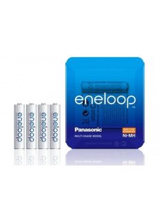   Panasonic Eneloop AAA - Ni-MH akkumulátor (4db) + tok (4MC-SP-4)
