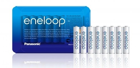 Panasonic Eneloop AAA - Ni-MH akkumulátor (8db) + tok (4MC-SP-8)