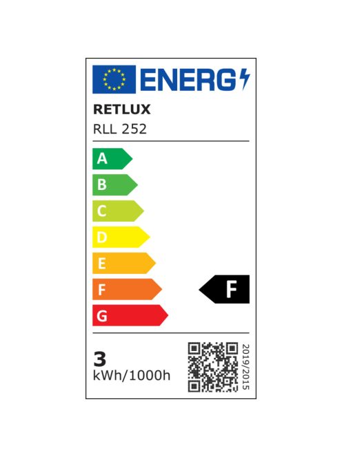 RETLUX RLL 254 spot izzó GU10 6W WW