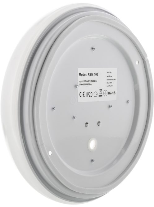 RETLUX RSM 106 LED menyezeti lámpa (12W) (IP20)