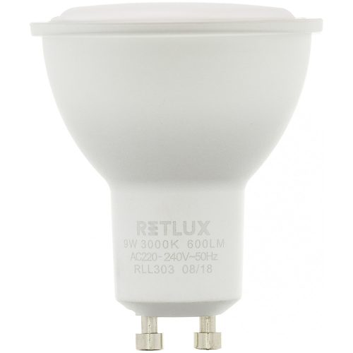 RETLUX RLL 303 LED izzó GU10 9W WW