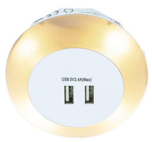 Retlux RNL 102 LED éjszakai fény (+ 2x USB) (50003786)