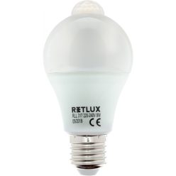 RETLUX RLL 317 LED izzó (A60) (E27) (8W) (PIR) (50003802)