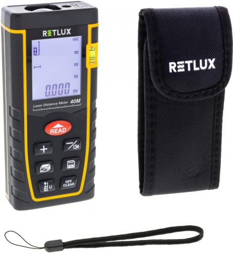 Retlux RHT 100 Lézeres távolságmérő (40m) (50003835)