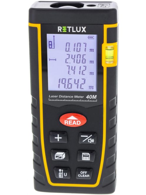 Retlux RHT 100 Lézeres távolságmérő (40m) (50003835)