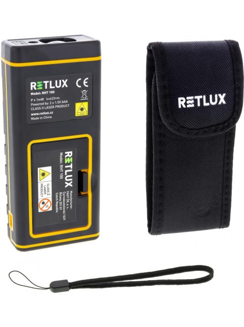 Retlux RHT 100 Lézeres távolságmérő (40m) (50003835)