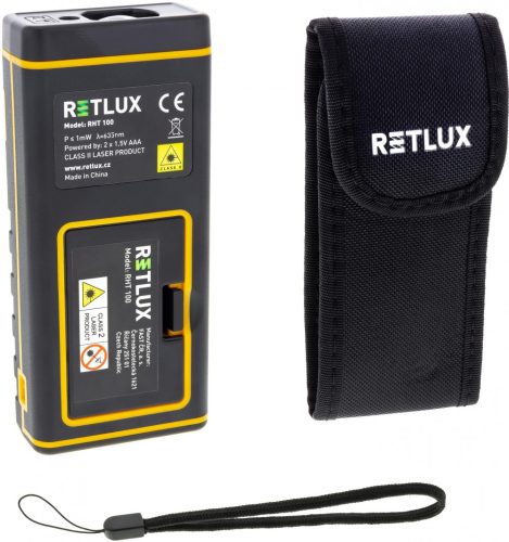 Retlux RHT 100 Lézeres távolságmérő (40m) (50003835)