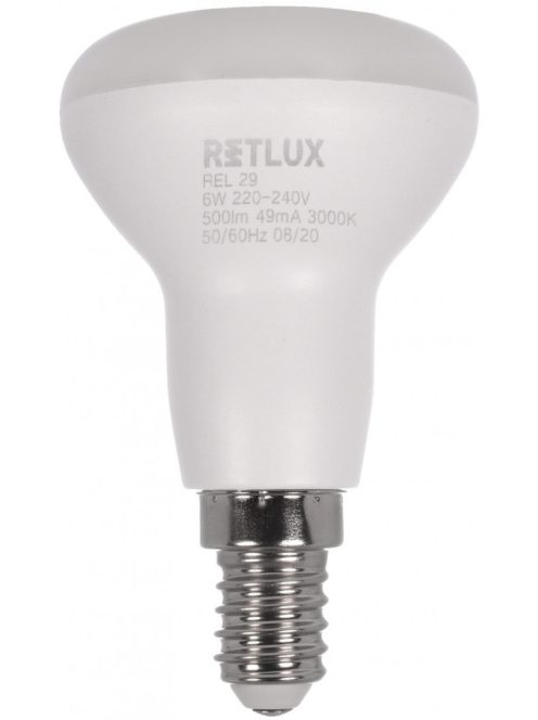 Retlux REL 29 LED izzó R50 (E14) (6W) (4db) (50004524)