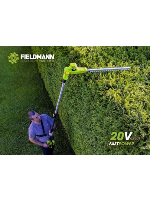 Fieldmann FZN 70405-0 akkumulátoros magassági sövényvágó (20V)