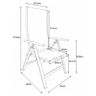 Fieldmann FDZN 5018 állítható szék (2db)