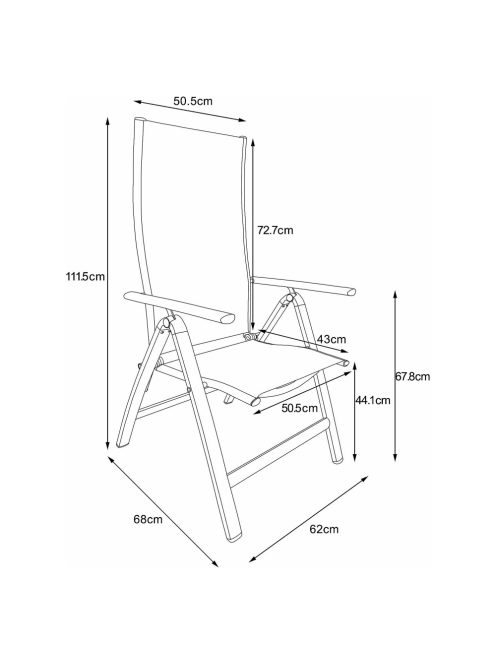 Fieldmann FDZN 5018 állítható szék (2db)
