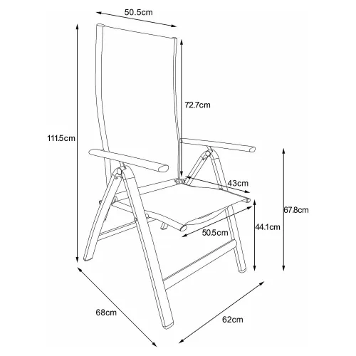 Fieldmann FDZN 5018 állítható szék (2db)